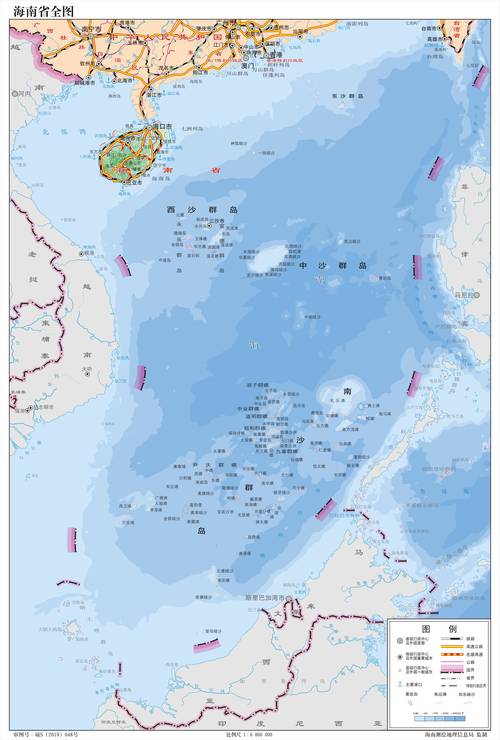 中国南海地图的相关图片