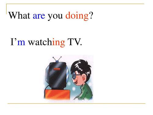 看电视用英语怎么说的相关图片